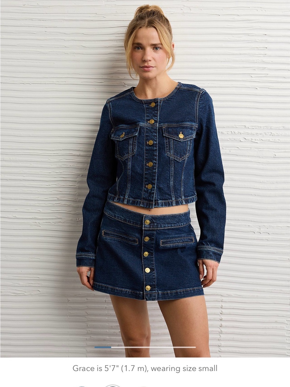 NWT AE DENIM JACKET